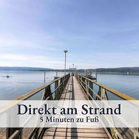 Grosse Moderne In Bester Bodenseelage L 1 Minute Zum Bodensee L 3 L Vollausgestattete Kueche L Sonnenbalkon L Wlan L Willkommen Im Mettnau Apartamento